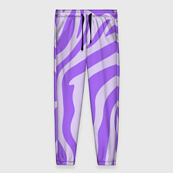 Женские брюки Лавандовый тигровый паттерн