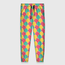 Брюки женские Крашенные яйца, цвет: 3D-принт
