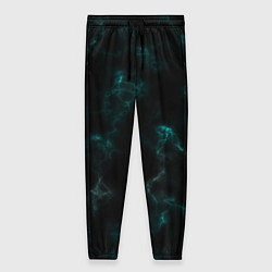 Женские брюки Color black turquoise