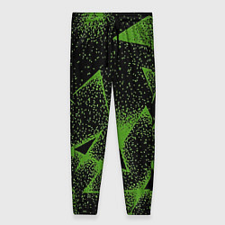 Брюки женские Triangles with dots, цвет: 3D-принт