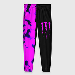 Брюки женские Monster energy neon camo, цвет: 3D-принт