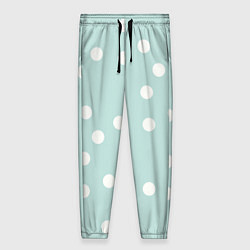 Брюки женские Снежная морская пена, цвет: 3D-принт
