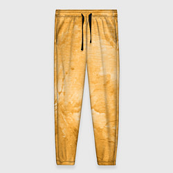 Брюки женские Абстракция - bright yellow, цвет: 3D-принт