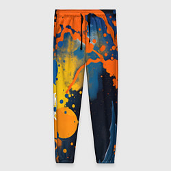 Брюки женские Краска на стене, цвет: 3D-принт