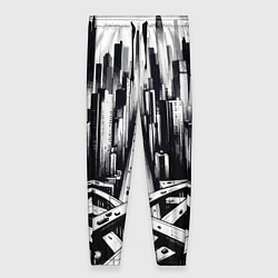Брюки женские American metropolis, цвет: 3D-принт