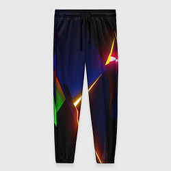 Женские брюки Neon colored geometric