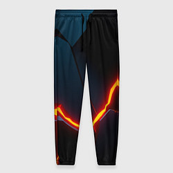 Брюки женские Breaking block, цвет: 3D-принт