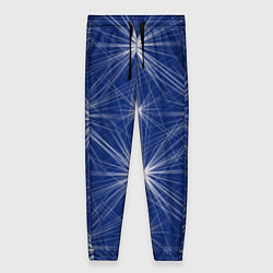 Женские брюки Звезды на синем фоне