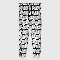 Брюки женские Символы валькнут как защитная кольчуга, цвет: 3D-принт