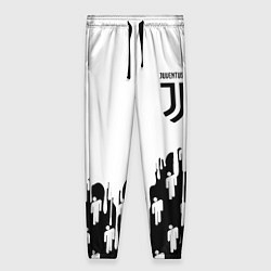 Брюки женские Ювентус краски люди, цвет: 3D-принт