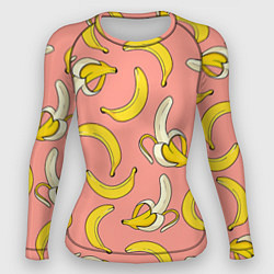 Рашгард женский Банан 1, цвет: 3D-принт