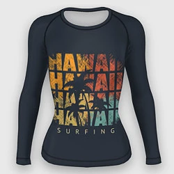 Женский рашгард Hawaii Surfing