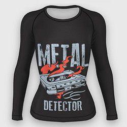 Рашгард женский Metal Detector, цвет: 3D-принт