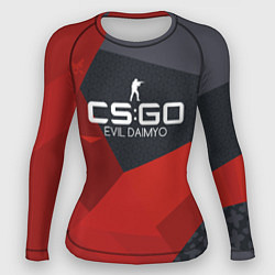 Женский рашгард CS:GO Evil Daimyo style