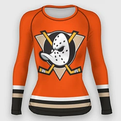 Женский рашгард Anaheim Ducks