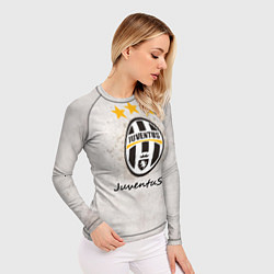 Рашгард женский Juventus3, цвет: 3D-принт — фото 2