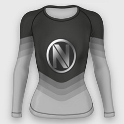 Рашгард женский EnVyUs Uniform, цвет: 3D-принт