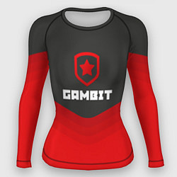 Женский рашгард Gambit Gaming Uniform
