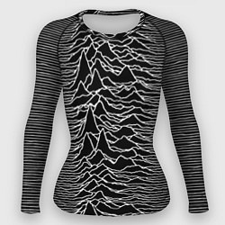 Рашгард женский Joy Division: Unknown Pleasures, цвет: 3D-принт