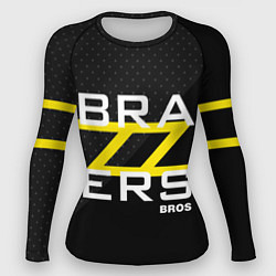 Рашгард женский Brazzers Bros, цвет: 3D-принт