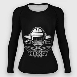 Рашгард женский Hockey League, цвет: 3D-принт