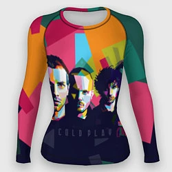 Рашгард женский Coldplay, цвет: 3D-принт