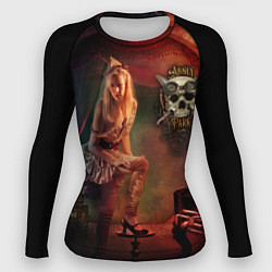 Рашгард женский Abney Park rock, цвет: 3D-принт