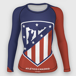 Рашгард женский Atletico Madrid FC 1903, цвет: 3D-принт