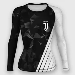 Рашгард женский FC Juventus: Abstract, цвет: 3D-принт