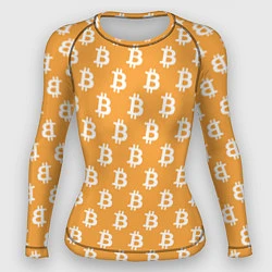 Рашгард женский BTC Pattern, цвет: 3D-принт