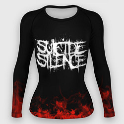 Женский рашгард Suicide Silence: Red Flame