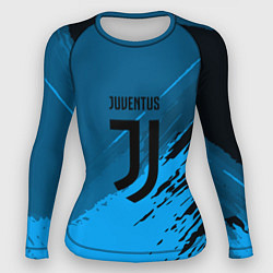 Рашгард женский FC Juventus: Abstract style, цвет: 3D-принт