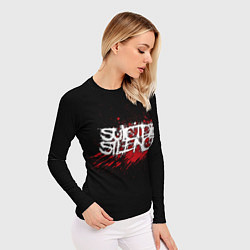 Рашгард женский Suicide Silence Blood, цвет: 3D-принт — фото 2