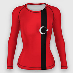 Рашгард женский Турция, цвет: 3D-принт