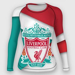 Рашгард женский FC Liverpool, цвет: 3D-принт