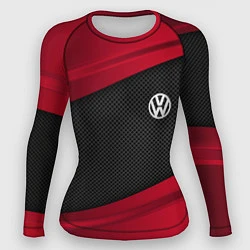 Женский рашгард Volkswagen: Red Sport