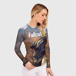Рашгард женский Fallout 76, цвет: 3D-принт — фото 2