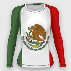 Рашгард женский Мексиканский герб, цвет: 3D-принт