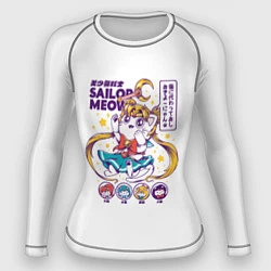Рашгард женский Sailor Meow, цвет: 3D-принт