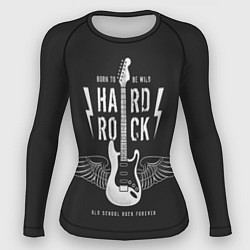 Рашгард женский Hard Rock: Born to be wild, цвет: 3D-принт
