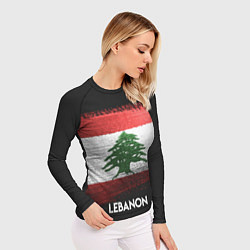 Рашгард женский Lebanon Style, цвет: 3D-принт — фото 2