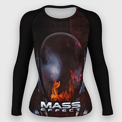 Рашгард женский Mass Effect, цвет: 3D-принт