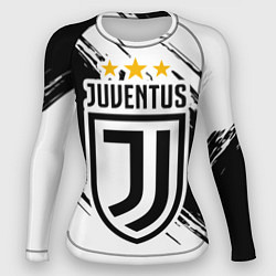 Рашгард женский Juventus: 3 Stars, цвет: 3D-принт