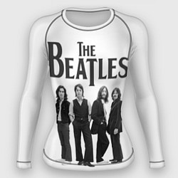 Рашгард женский The Beatles: White Side, цвет: 3D-принт