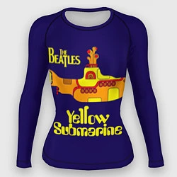Женский рашгард The Beatles: Yellow Submarine