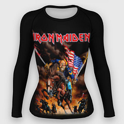 Женский рашгард Iron Maiden: USA Warriors