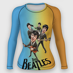 Рашгард женский The Beatles - world legend, цвет: 3D-принт