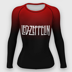 Рашгард женский Led Zeppelin, цвет: 3D-принт