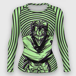 Рашгард женский Joker in a straitjacket, цвет: 3D-принт