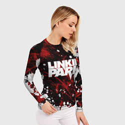 Рашгард женский Linkin Park, цвет: 3D-принт — фото 2